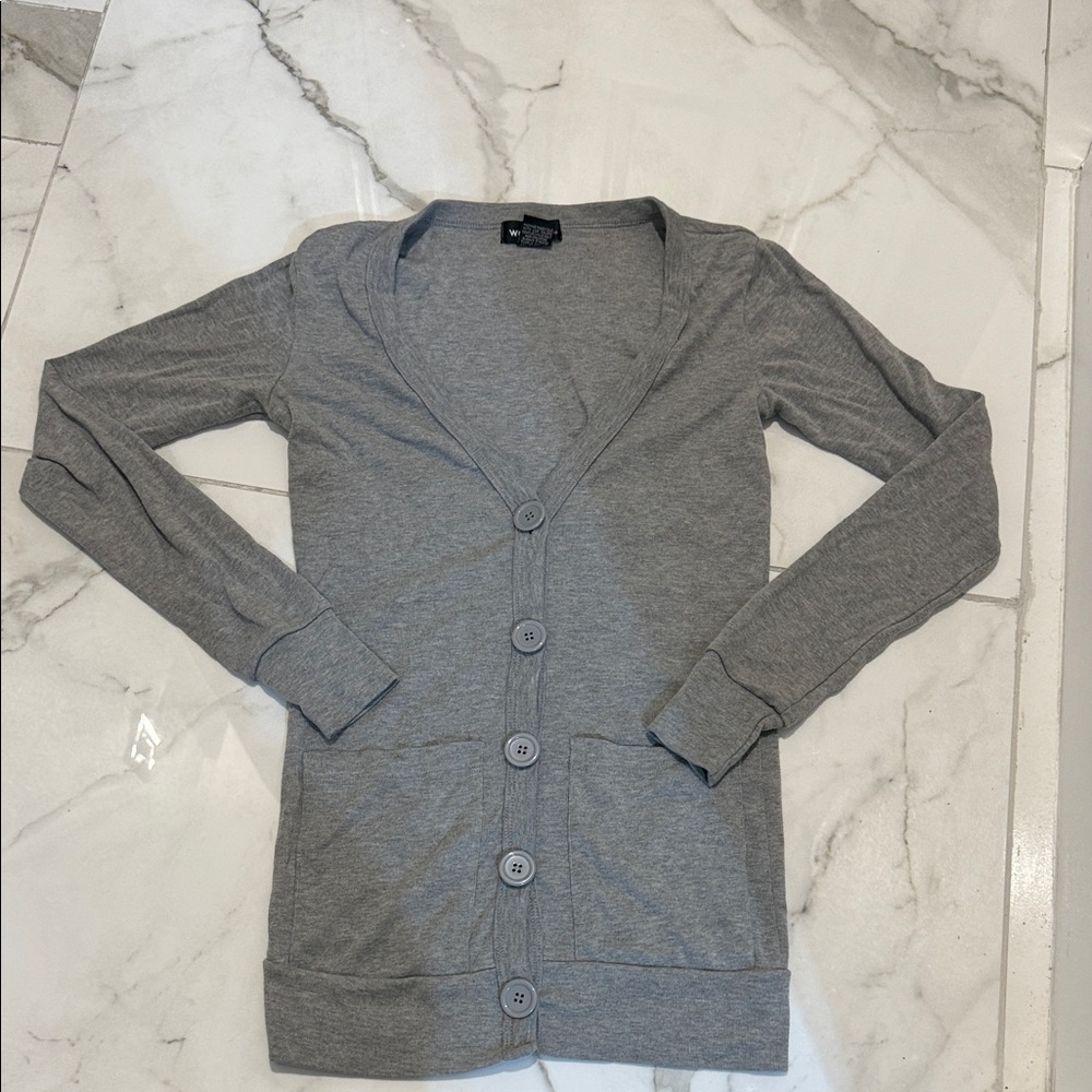 Vintage Wet Seal Gray Women's Cardigan